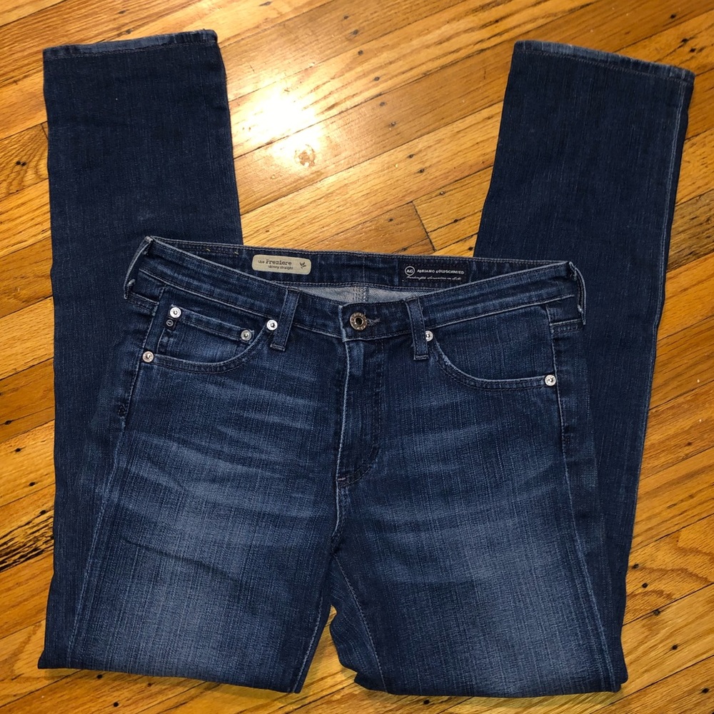 AG Premiere Skinny Straight Denim